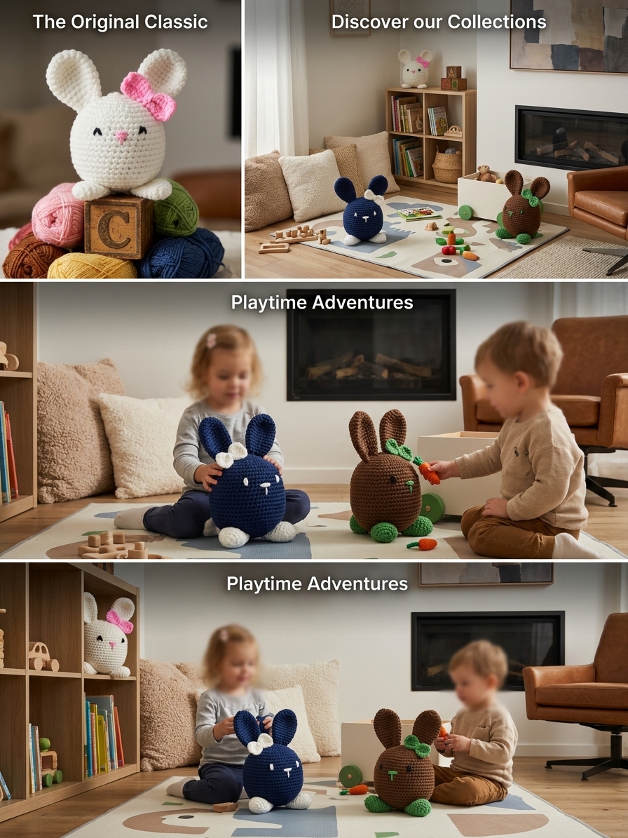 The Cozy Critter Amigurumi Soft Toys Collection product photo 4